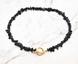 Black Aura 4 Mei's Everest Black Aura | ketting | Edelsteen Black Aura 4
