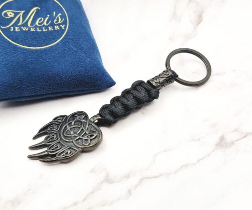 Black Claw 5 Mei's Viking Black Claw | sleutelhanger | Paracord Mei’s Viking Black Claw sleutelhanger paracord