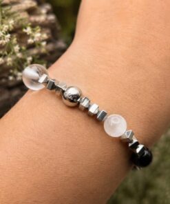 Alternative view of Mei's Handmade Eclipse Stones | armband | Edelsteen