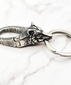 Alternative view of Mei's | Keyed Fenrir Locked | sleutelhanger | Stainless Steel