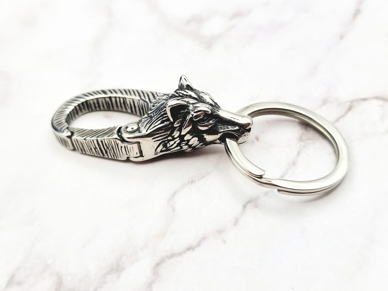 Fenrir Locked 2 Mei's | Keyed Fenrir Locked | sleutelhanger | Stainless Steel Mei's | Keyed Fenrir Locked | sleutelhanger | Stainless Steel - Afbeelding 2