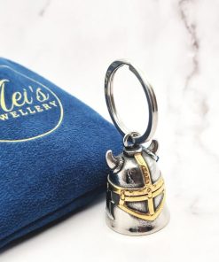 Alternative view of Mei's | Keyed Nordic Crown | sleutelhanger | Stainless Steel