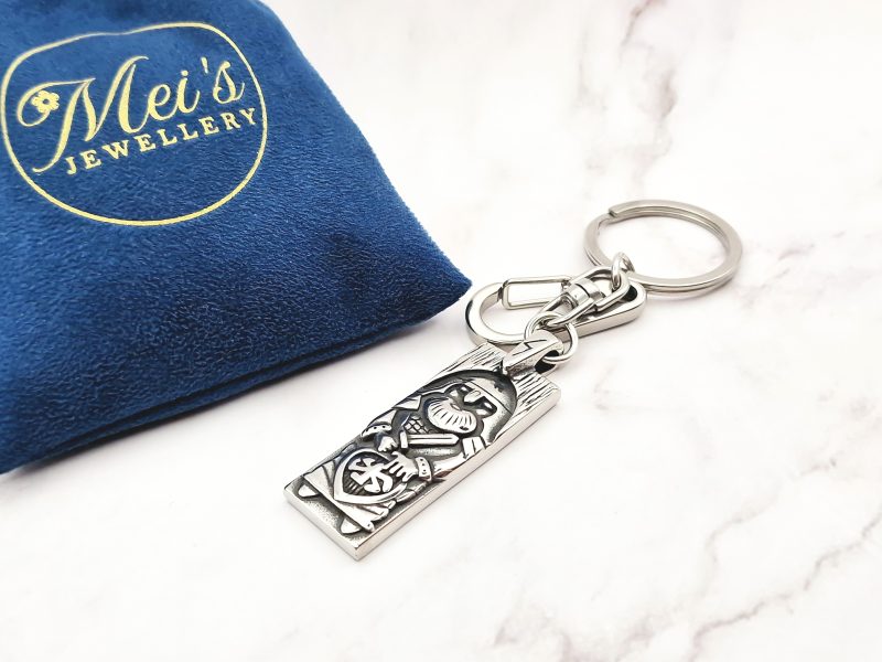 Nordic Warrior 5 Mei's | Keyed Nordic Warrior | sleutelhanger | Stainless Steel Mei's | Keyed Nordic Warrior | sleutelhanger | Stainless Steel - Afbeelding 5