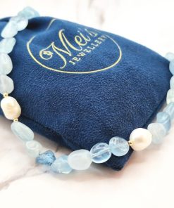 Mei's | Everest Pearl Wave | ketting | Parel & Edelsteen