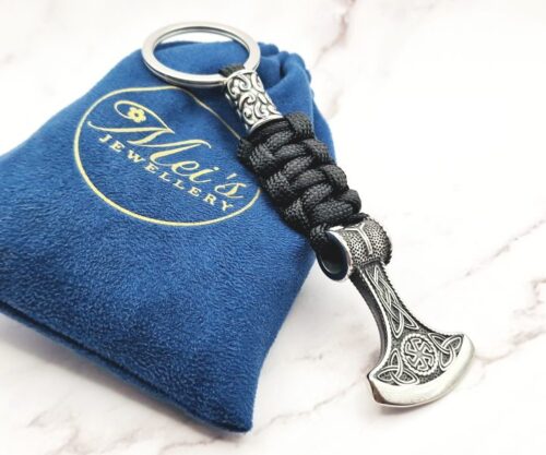 Trinity Axe 1 Mei's Viking Trinity Axe | sleutelhanger | Paracord Trinity Axe 1