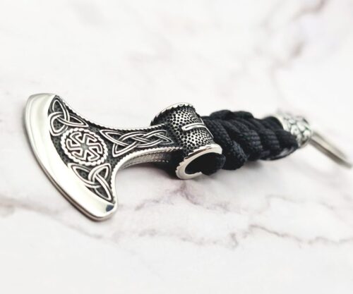Trinity Axe 3 Mei's Viking Trinity Axe | sleutelhanger | Paracord Trinity Axe 3