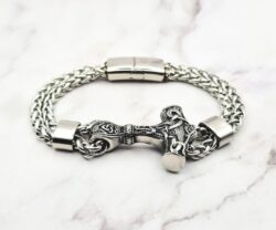 Mjolnir Chain 1 Mei's Jewellery Mei's Viking Mjölnir Chain | armband | Stainless Steel