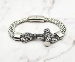Mei's Viking Mjölnir Chain | armband | Stainless Steel