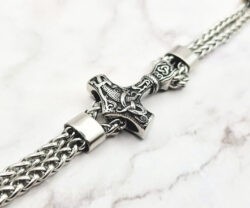 Mjolnir Chain 3 Mei's Viking Mjölnir Chain | armband | Stainless Steel Mjolnir Chain 3