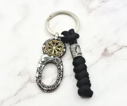 Mei's Viking Nordic Compass | sleutelhanger | Stainless Steel