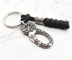 Nordic Compass 4 Mei's Viking Nordic Compass | sleutelhanger | Stainless Steel Nordic Compass 4