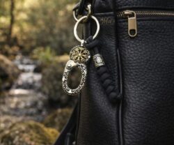 Alternative view of Mei's Viking Nordic Compass | sleutelhanger | Stainless Steel