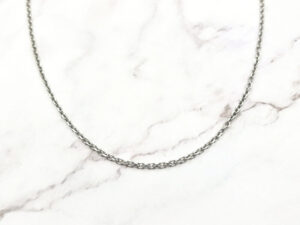 Mei’s Muse Outlaw Chain Bold ketting van roestvrij staal in zilver