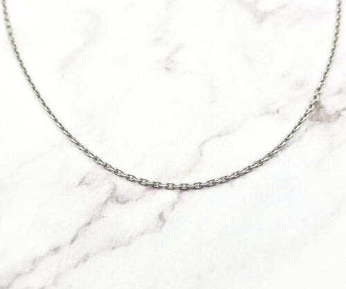 Mei’s Muse Outlaw Chain Slim ketting van roestvrij staal in zilver