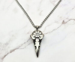 Raven Vegvisir 2 Mei's Viking Raven Vegvisir | ketting | Stainless Steel Raven Vegvisir 2