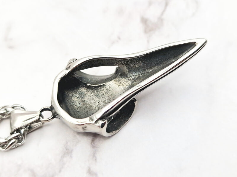 Raven Vegvisir 5 Mei's | Viking Raven Vegvisir | ketting | Stainless Steel Mei's | Viking Raven Vegvisir | ketting | Stainless Steel - Afbeelding 4