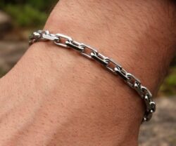 Alternative view of Mei's Muse Motion Link | armband | Stainless Steel