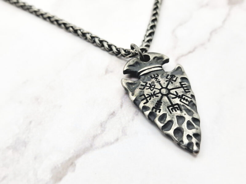 Tiny Arrow 3 Mei's | Viking Tiny Arrow | ketting | Stainless Steel Mei's | Viking Tiny Arrow | ketting | Stainless Steel - Afbeelding 3