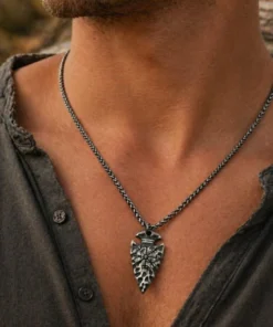 Alternative view of Mei's Viking Tiny Arrow | ketting | Stainless Steel