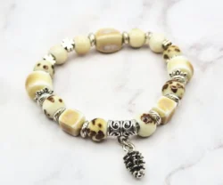 Mei's Tibetan Lucky Forest | armband | Keramiek