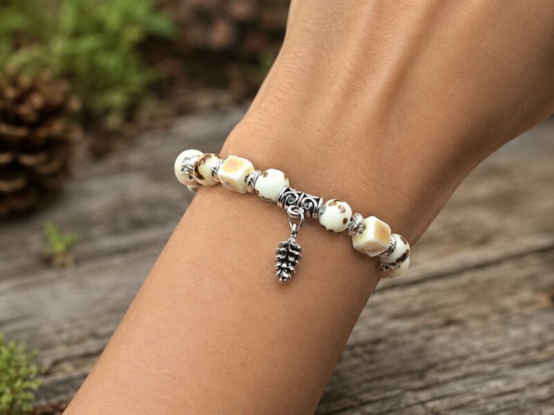 Lucky Forest 2 Mei's Tibetan Lucky Forest | armband | Keramiek Mei's Tibetan Lucky Forest | armband | Keramiek - Afbeelding 2