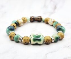 Mei's Tibetan Wild Ceramic | armband | Keramiek