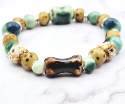 Wild Ceramic 4 Mei's Tibetan Wild Ceramic | armband | Keramiek Wild Ceramic 4