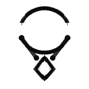 Icoon van ketting voor maatgids