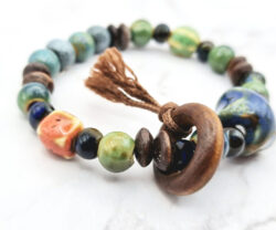 Ceramic Galaxy 3 Mei's Tibetan Ceramic Galaxy | armband | Keramiek Ceramic Galaxy 3