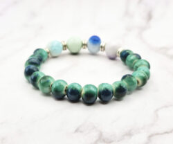 Mystic Ocean 3 Mei's Tibetan Mystic Ocean | armband | Keramiek Mystic Ocean 3