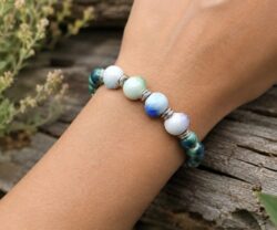 Mystic Ocean sierfoto Mei's Jewellery Alternative view of Mei's Tibetan Mystic Ocean | armband | Keramiek