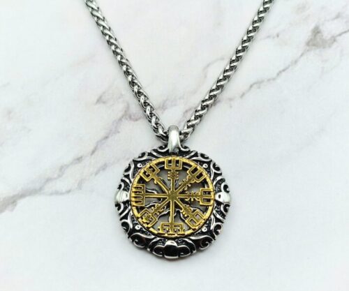 Solar Compass G 1 Mei's Jewellery Mei's Viking Solar Compass | ketting | Stainless Steel
