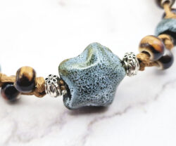 Stone Blossom 3 Mei's Tibetan Stone Blossom | armband | Keramiek Stone Blossom 3
