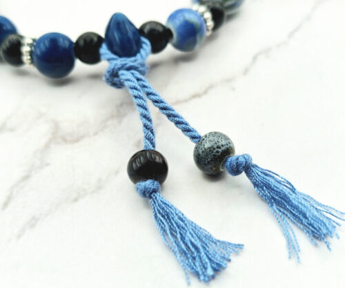 Celestial Night 5 Mei's Tibetan Celestial Night | armband | Keramiek Celestial Night 5