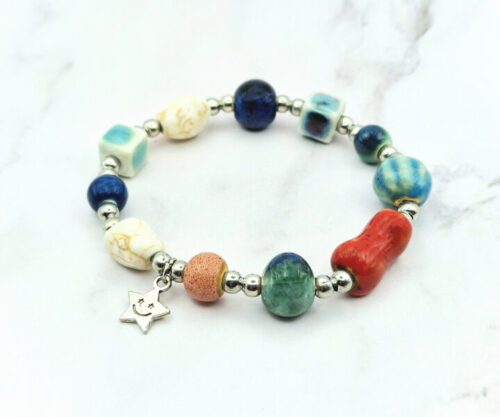 Mei's Tibetan Cosmic Joy | armband | Keramiek
