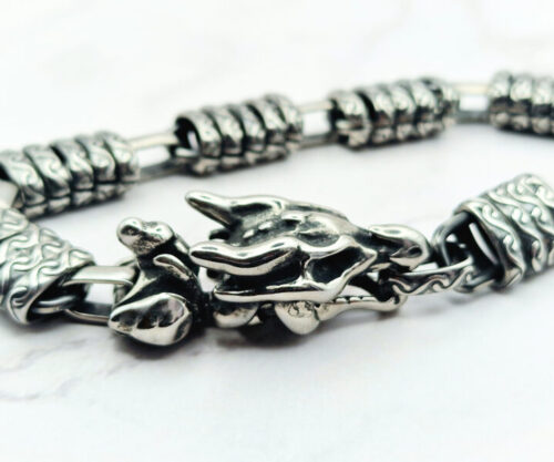 Ancient Dragon 4 Mei's Viking Ancient Dragon | armband | Stainless Steel Ancient Dragon 4
