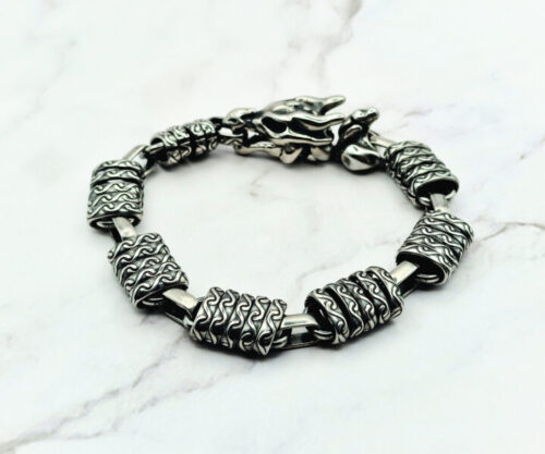 Ancient Dragon 5 Mei's Viking Ancient Dragon | armband | Stainless Steel Ancient Dragon 5