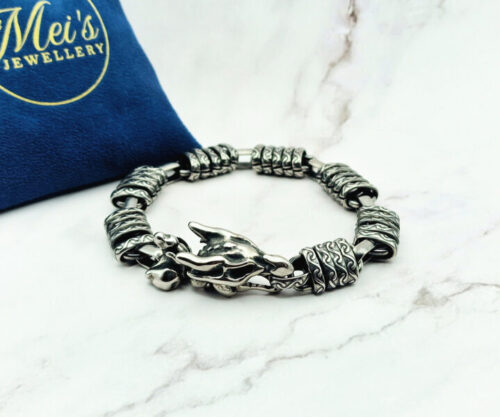Ancient Dragon 6 Mei's Viking Ancient Dragon | armband | Stainless Steel Ancient Dragon 6