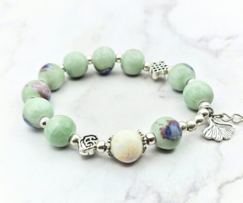 Misty Lotus 3 Mei's Tibetan Misty Lotus | armband | Keramiek Misty Lotus 3