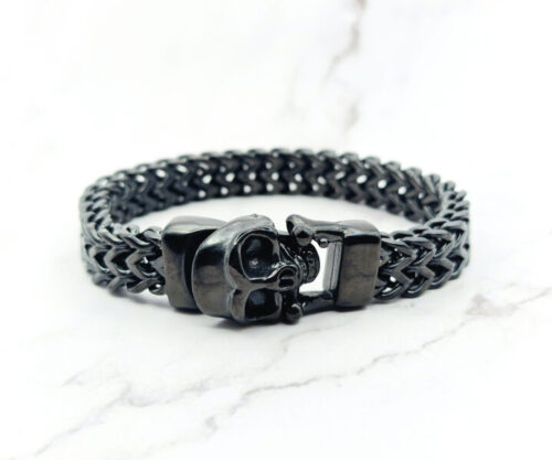Mei's Muse Shadow Skull | armband | Stainless Steel