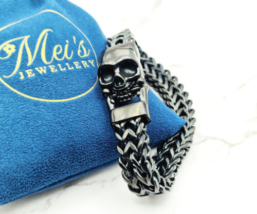 Shadow Skull 7 Mei's Muse Shadow Skull | armband | Stainless Steel Shadow Skull 7