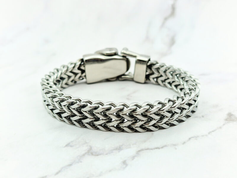 Steel Skull 7 Mei's Muse Steel Skull | armband | Stainless Steel Mei's Muse Steel Skull | armband | Stainless Steel - Afbeelding 7